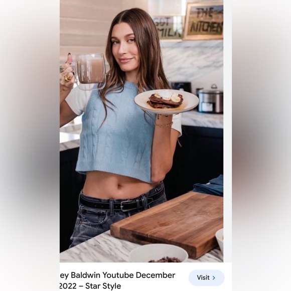 Sablyn 💯 cashmere Daryl knit top - Picture 2 of 16